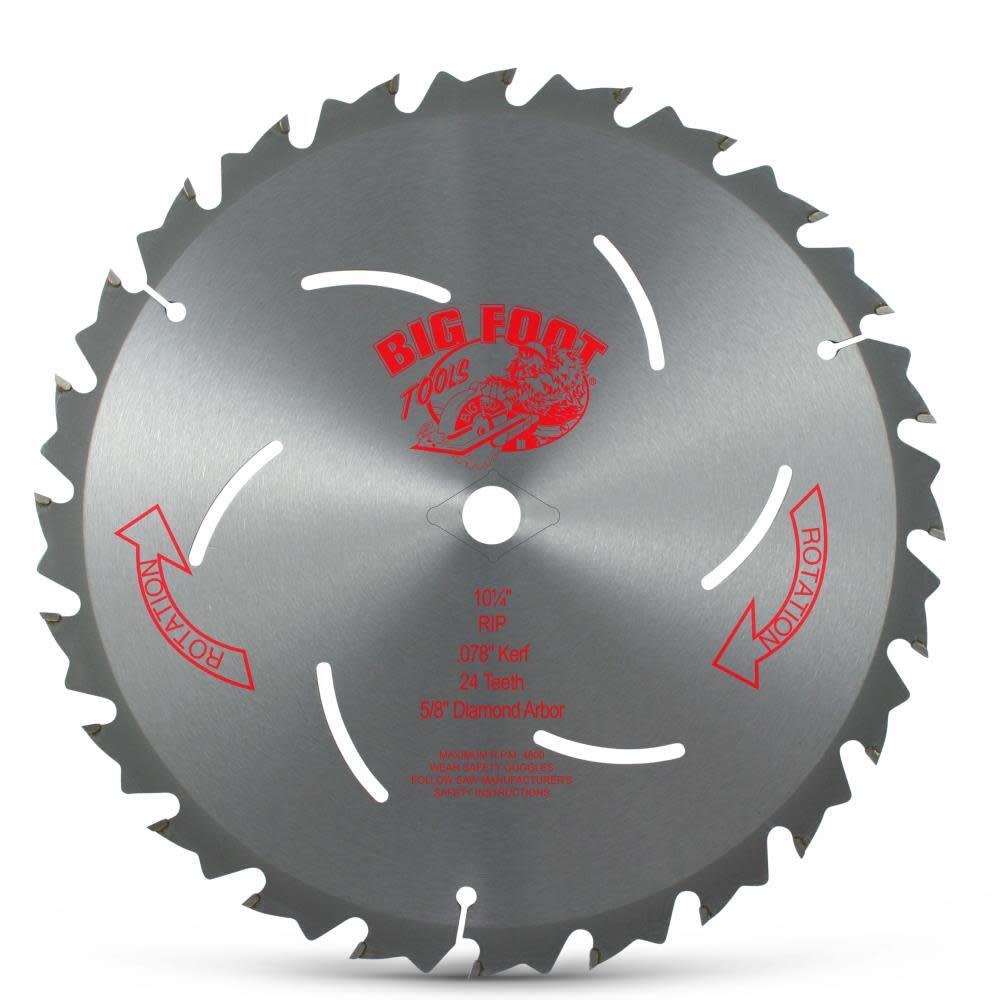 Big Foot Tools 10-1/4 In. 24 Tooth Rip Blade - gallery