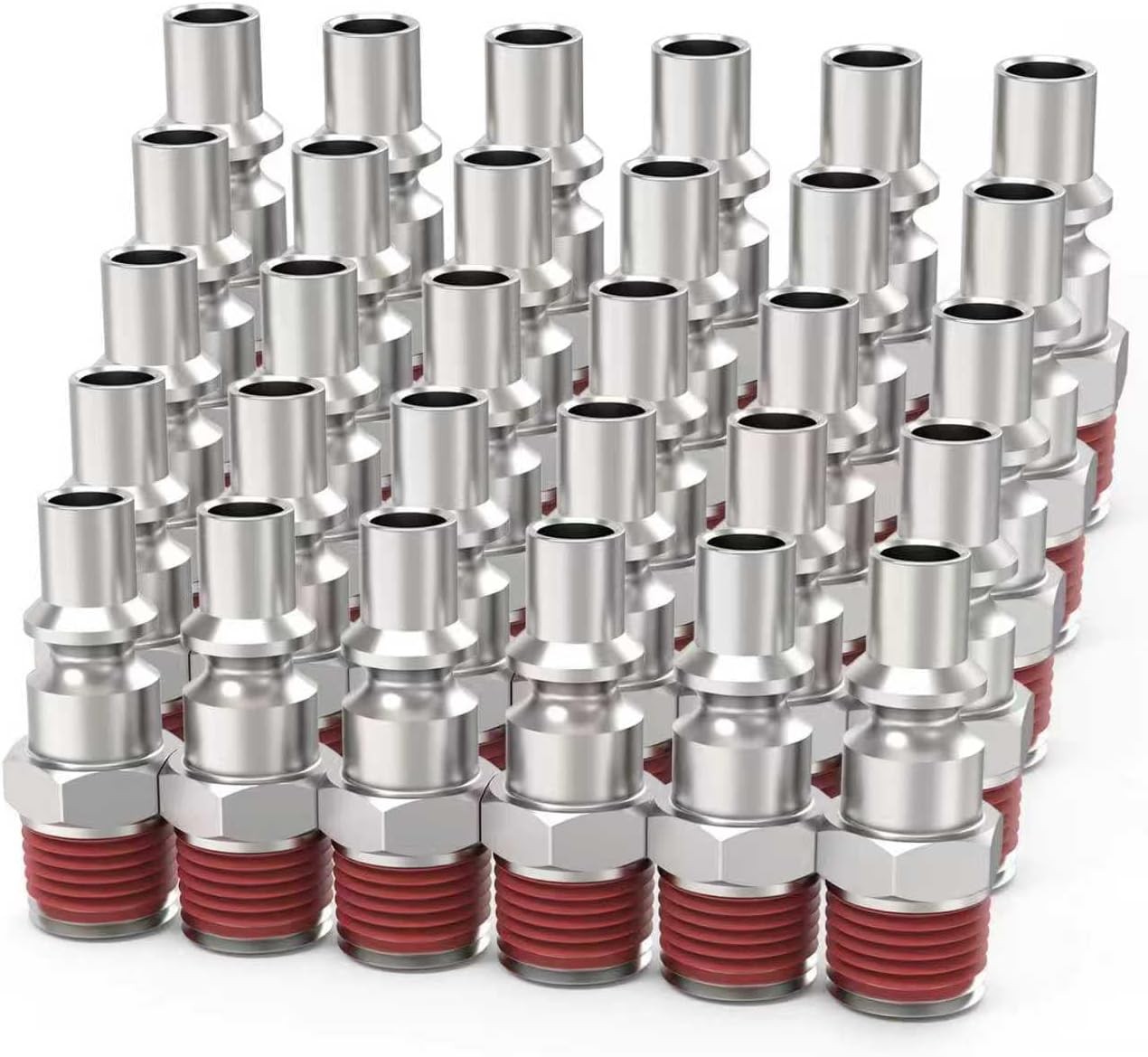 A-Style(ARO) Plug, 1/4" NPT Pneumatic Plugs, Compressor Fittings(30-PACK) gallery