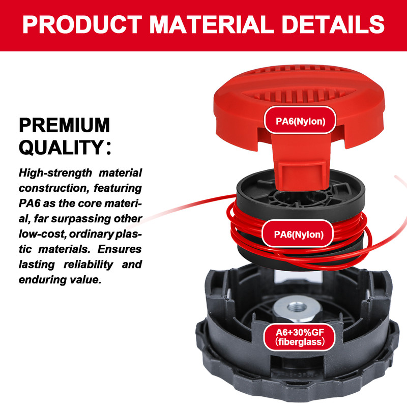 High Quality String Trimmer Head Fits CRAFTSMAN String Trimmers Weed Eater Head gallery