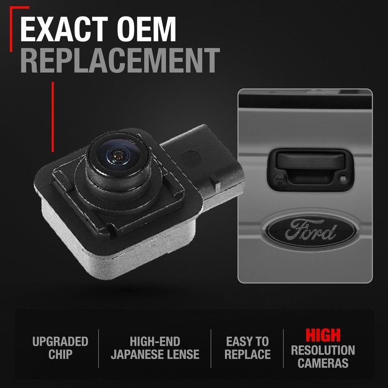 Rear View Backup Camera , Compatible with 2015,2017 Ford F,150, 2018,2019 For... gallery