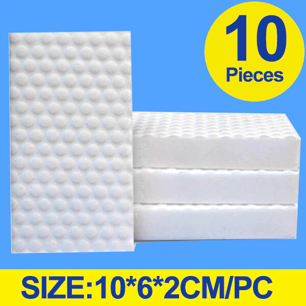 High Density Sponge Eraser Melamine Cleaner Upgraded Version Double Compressed gallery