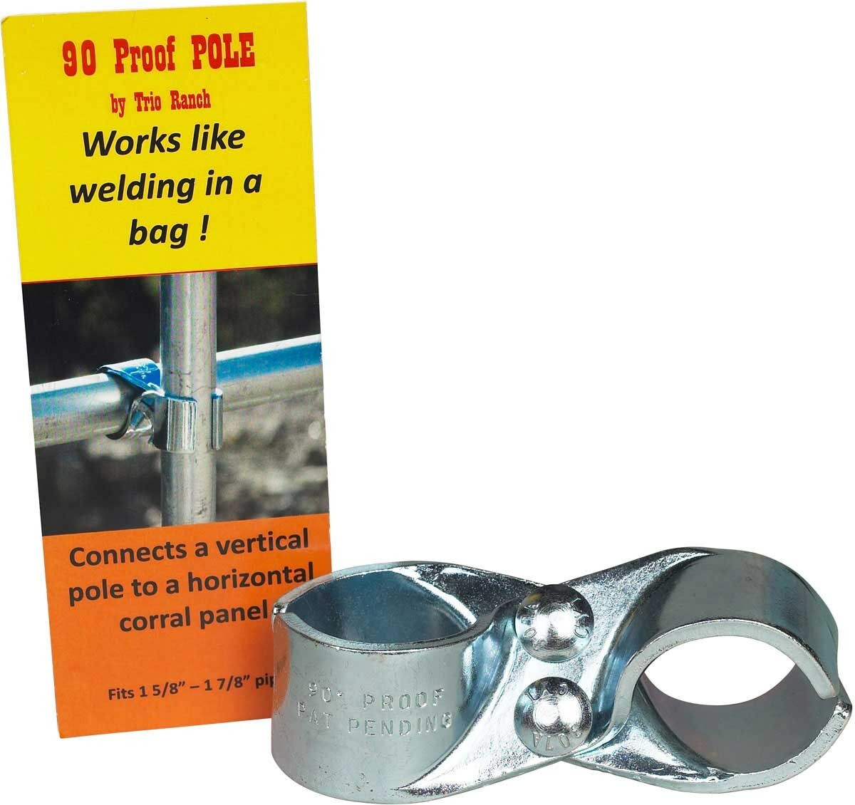 90 Proof Corral Panel Pole Clamp-connect horizontal post to vertical post gallery