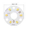 COB LED Light Chip Bead 3W 120lm 4000-4500K 32mm 9-11VDC Natural White 5Pcs gallery