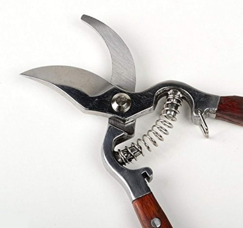 Spring Loaded Trimmer 8" Bypass Pruning Shear Forged Stainless Steel gallery