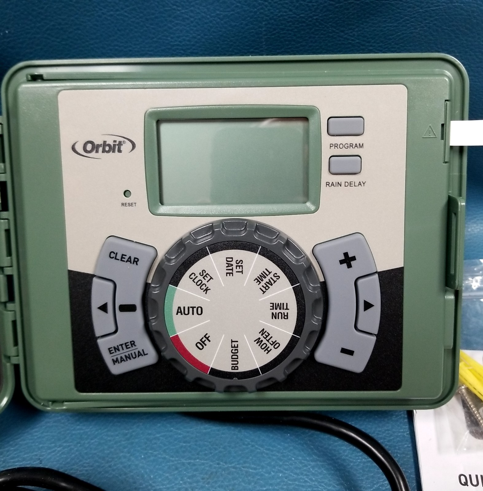 Orbit 9 Station Easy-Set Logic Indoor Outdoor Sprinkler Timer 57899 UNTESTED gallery