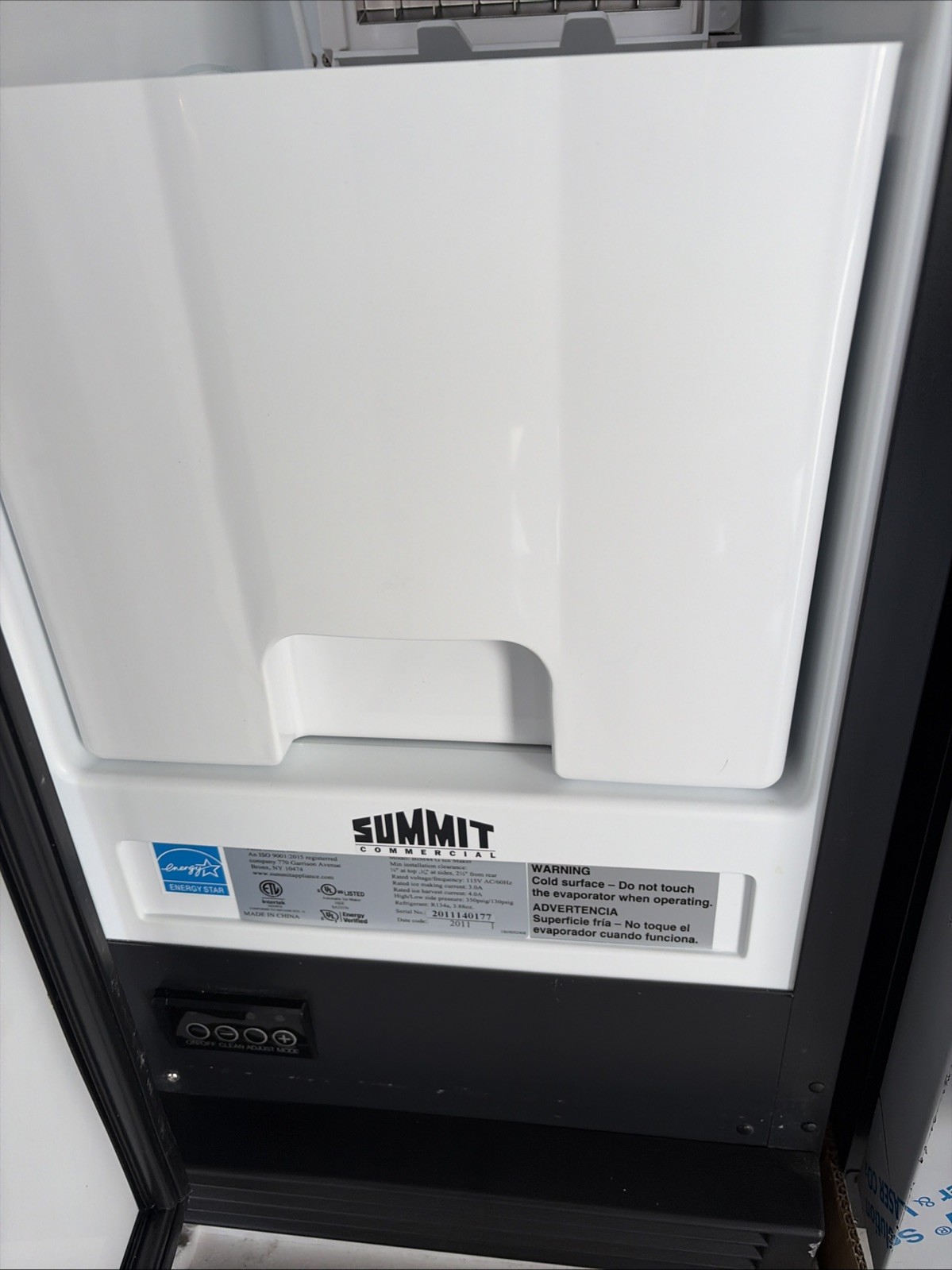 Summit Icemaker Panel Ready gallery