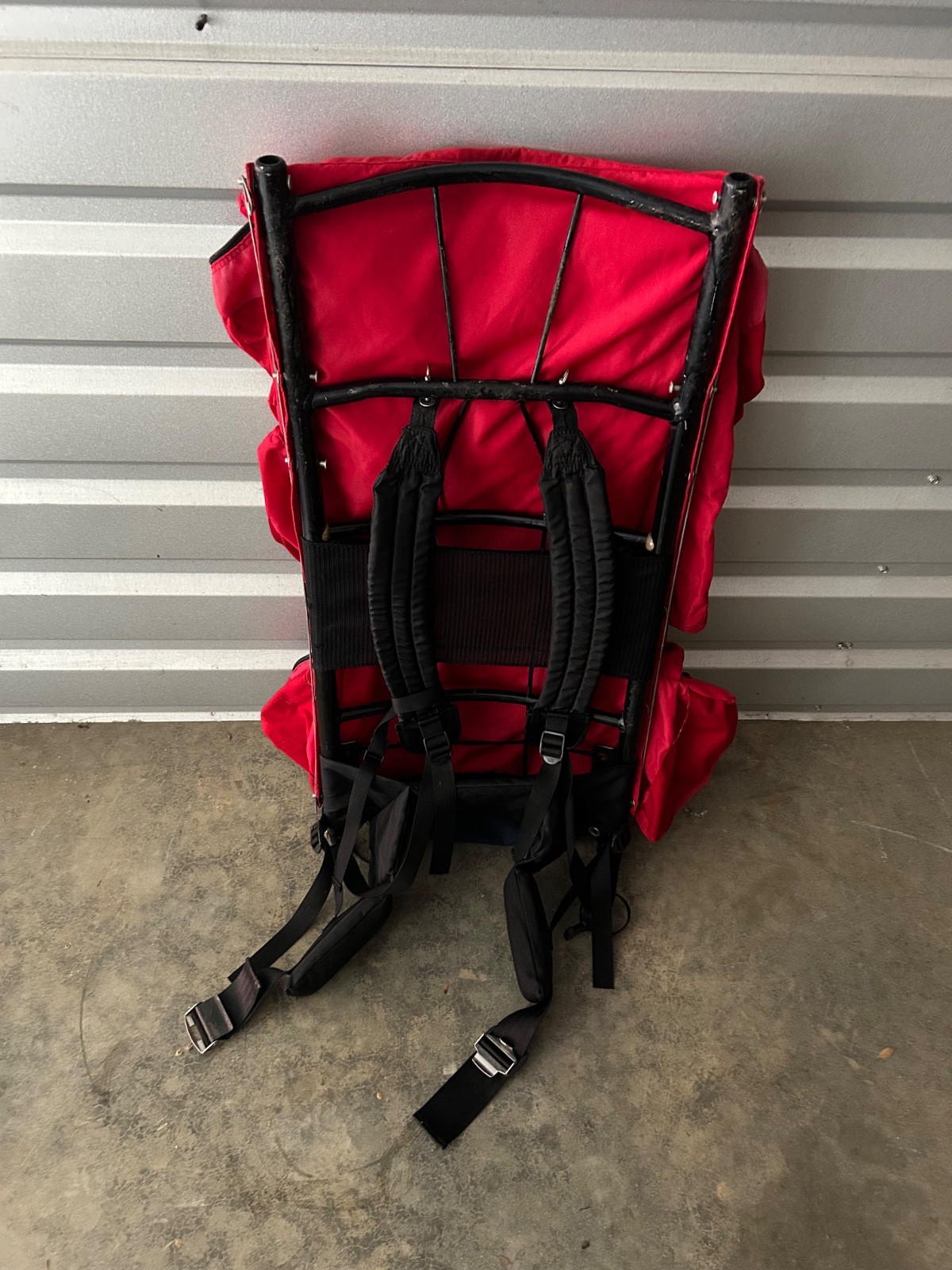 KELTY - VINTAGE - EXTERNAL FRAME - BACKPACK - RED - 3