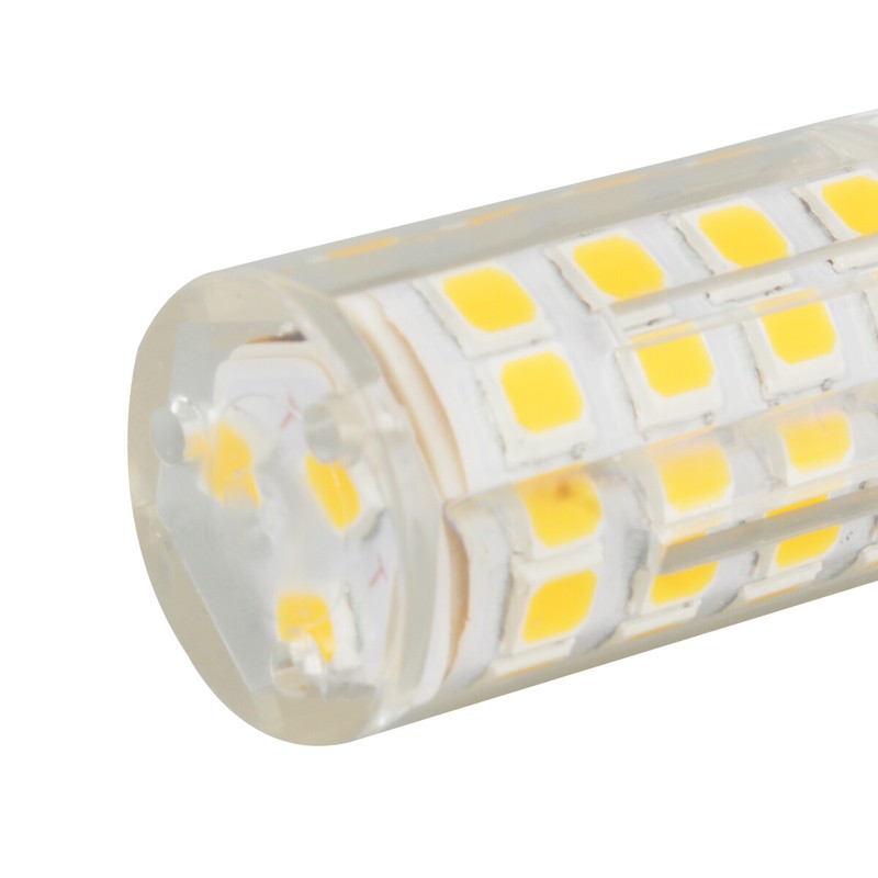 5Pcs E12 7W LED Corn Bulb Light Candelabra Ceiling Fan Lamp Daylight White 6500K gallery