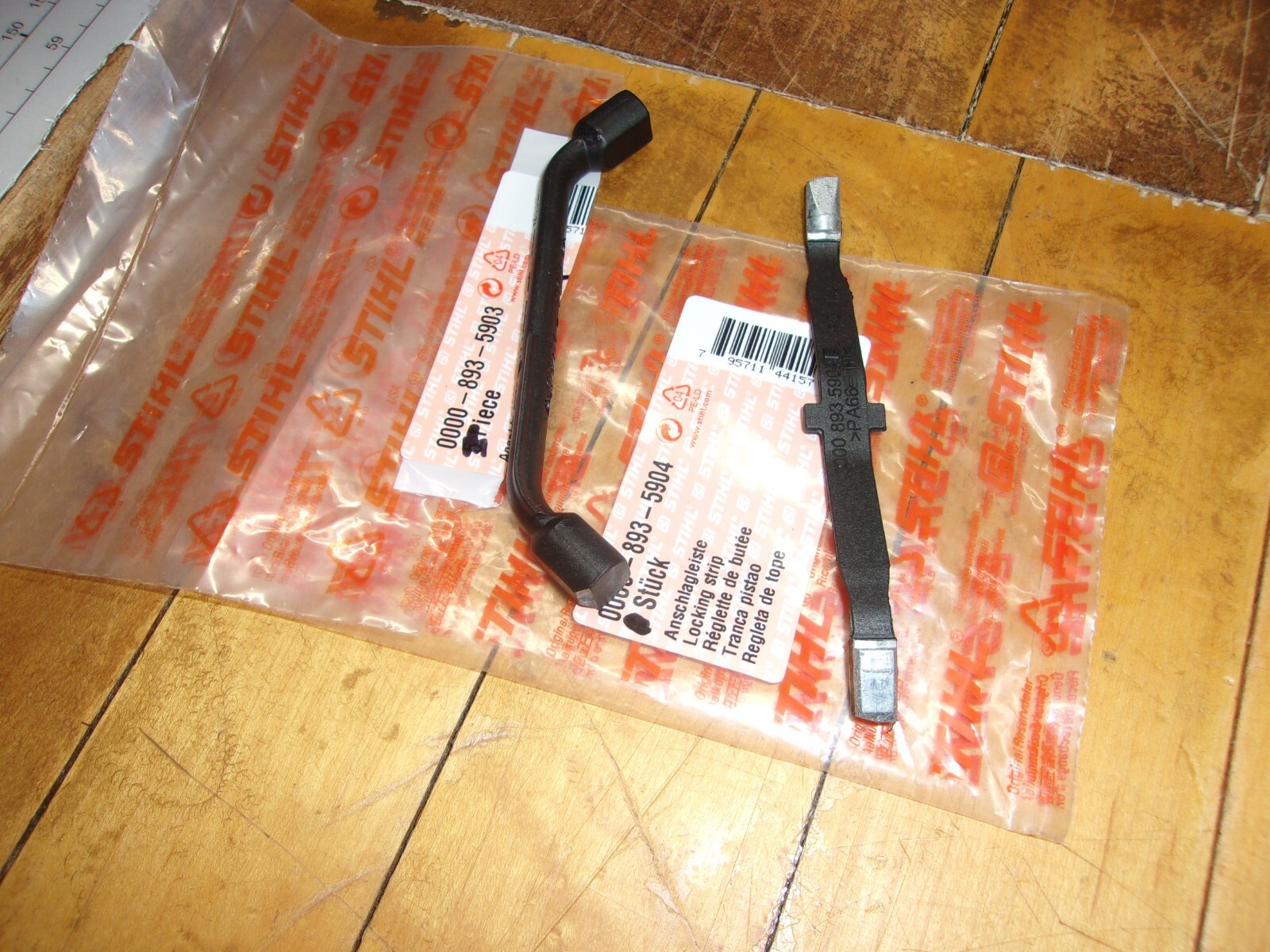 Stihl OEM Piston Stop (2) Locking Strip Chainsaw Trimmer 10mm 12mm #GL-L2A1 gallery