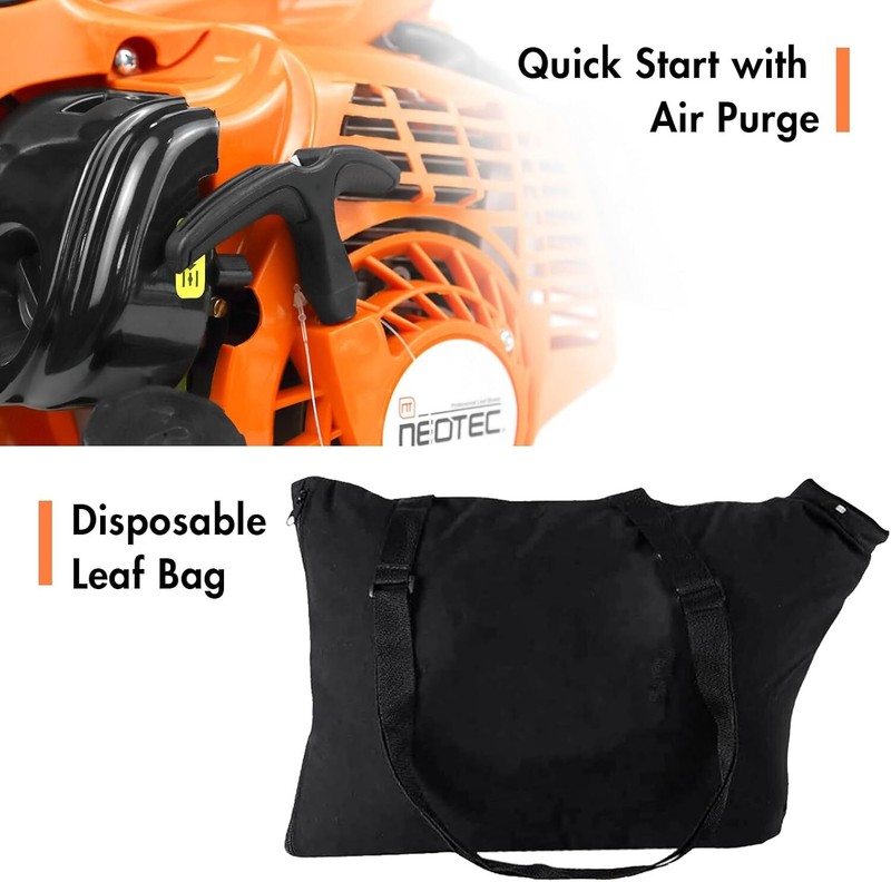 Commercial Backpack Leaf Blower 2 Stroke 25.4CC Gas-powered Backpack Snow Blower gallery
