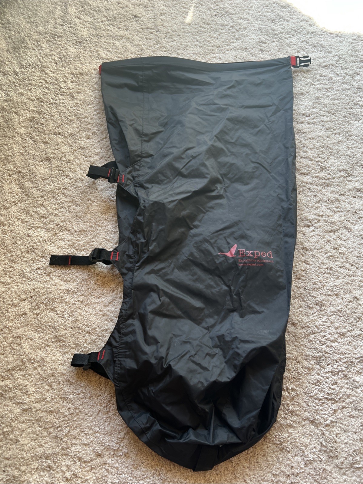 Exped Large Lightweight Waterproof Backpack Dry Bag Straps