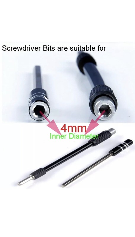 TR6 Torx 4mm Precision Security Screwdriver Bit Maintenance Repair Tools T6 T6H gallery