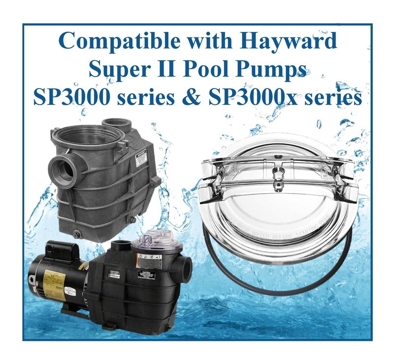 JSP New Pool Pump Replacement Thread Lid For Hayward Super II 2 SPX3100D gallery