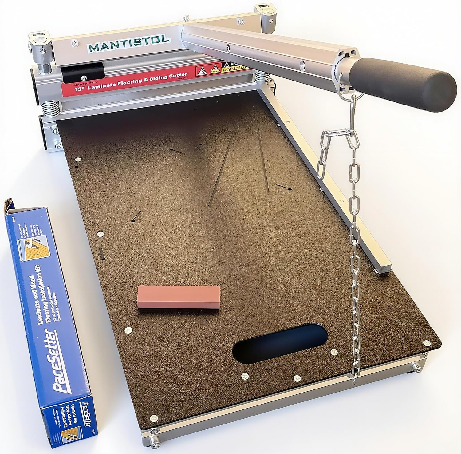 13" Pro Laminate/Vinyl Floor Cutter with Floor Installation Kit, 15°/30°/ 45° In gallery