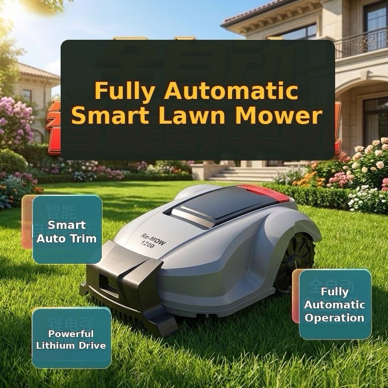 Advanced Robotic Lawn Mower with 3D Navigation: Automatic, Cordless & Smart gallery