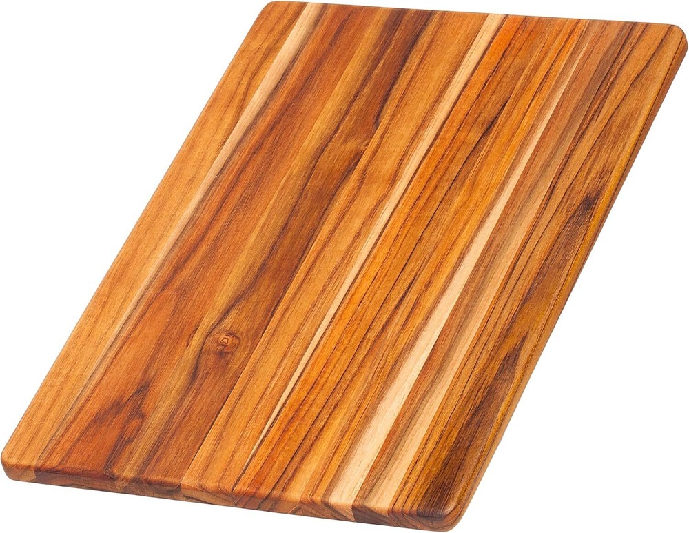 Teakhaus Edge Grain Rectangle Cutting & Se rving Board - 15.75" x 11" x 0.55"