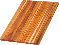 Teakhaus Edge Grain Rectangle Cutting & Se rving Board – 15.75″ x 11″ x 0.55″