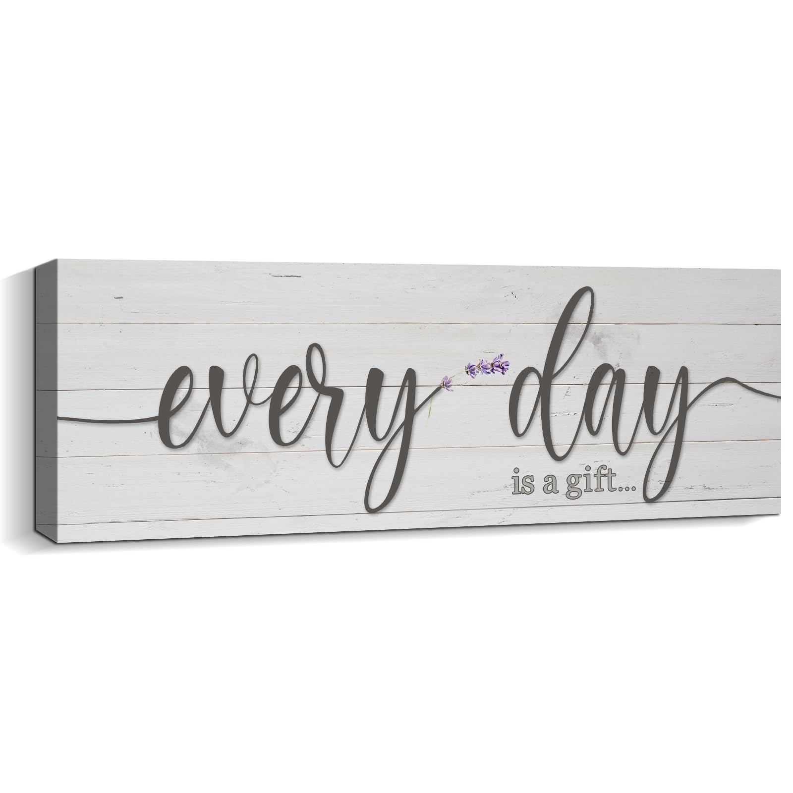 Every Day is a Gift Signs Wall Decor Inspirational Quotes Wall Plaques Family... gallery