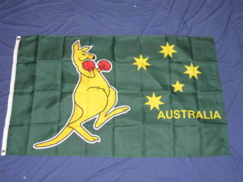 Boxing Kangaroo Flag 4x6ft Australia Flag Aussie Oz Australian Kangaroo gallery
