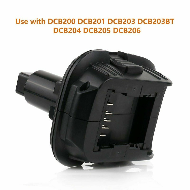 18Volt To 20Volt MAX DCA1820 Battery Adapter For Dewalt Li-ion Tools Converter gallery