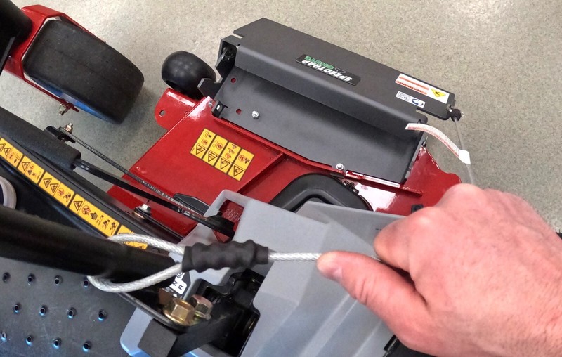 Speedtrap® Chute Blocker Exmark® Quest® E/S Series (50" & 54")90 Second Install gallery