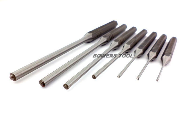 Grace Gunsmith Roll Spring Pin Punch Set 7pc Gun Care Machinist Made in USA gallery
