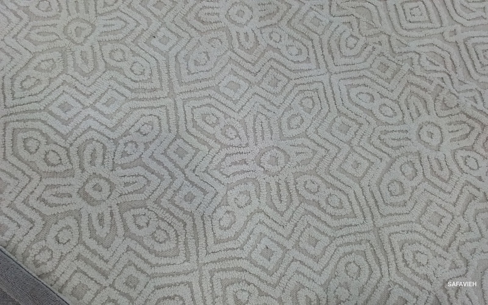 IVORY 9'-0" x 12'-0" Stained Rug, Reduced Price 1172771616 TXT101A-9 gallery