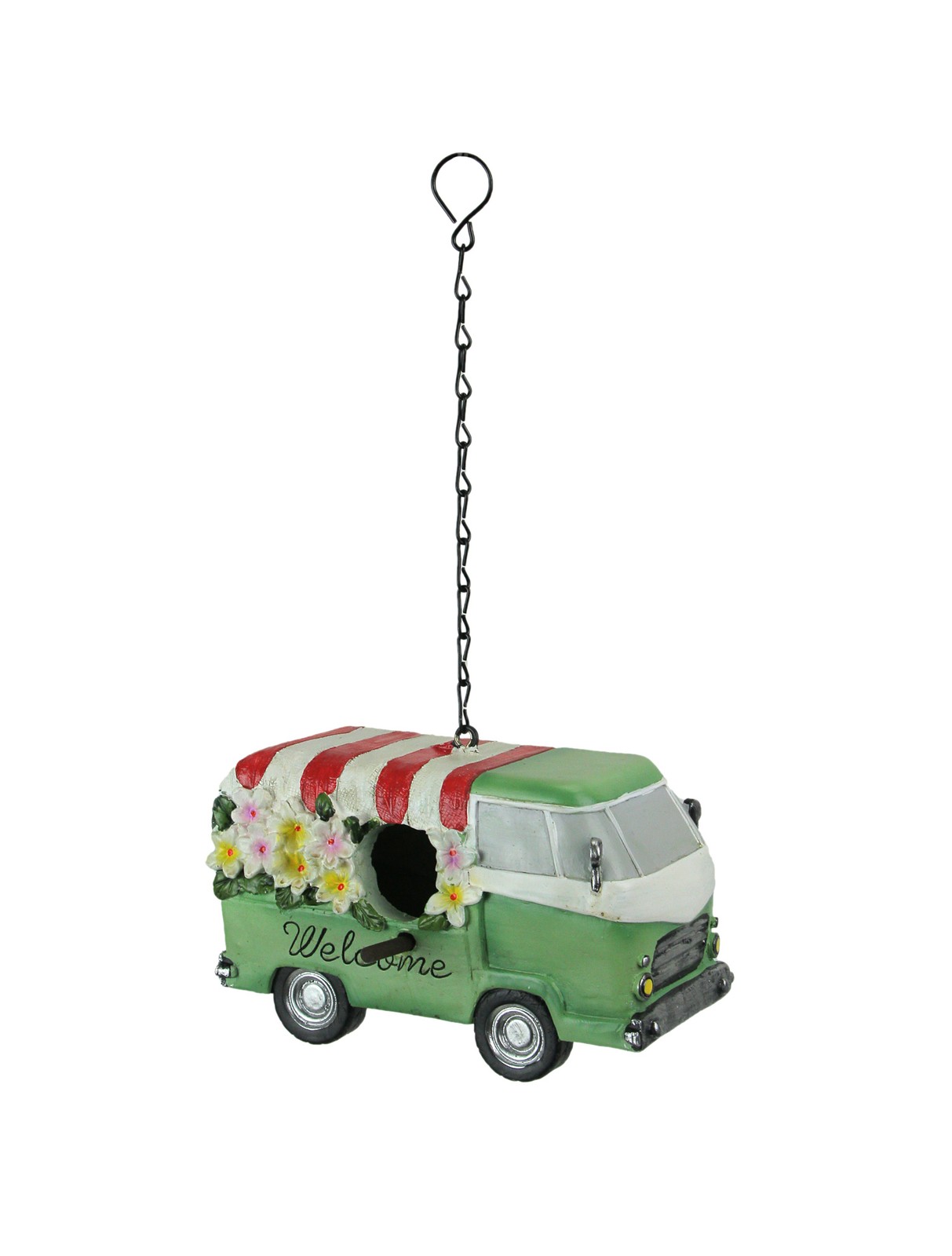 Scratch & Dent Rustic Country Flower Power Van Birdhouse for Small Birds gallery