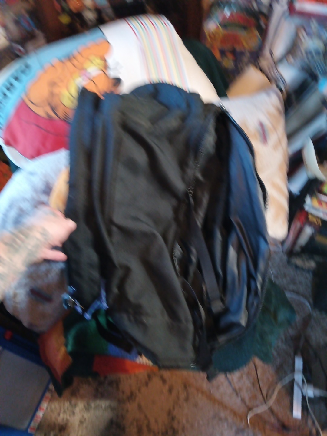 Lowe Alpine backpack Internal Frame Black Detachable Pack Large  2