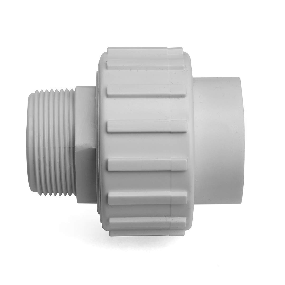 XtremepowerUS 2pc 1.5" PVC Slip Union Socket Joint Adapter Fitting Pool Pump gallery