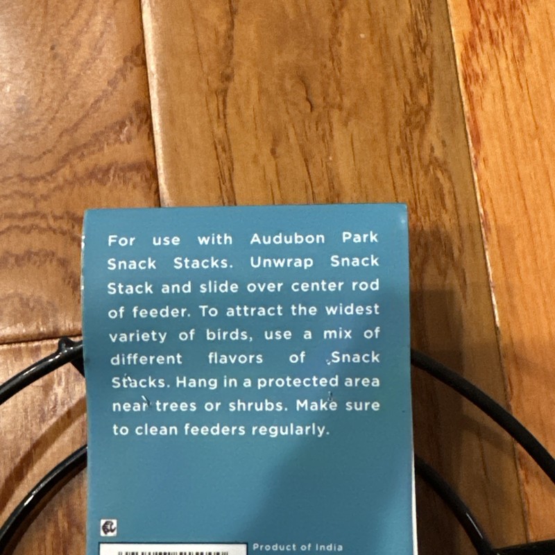 Audubon Snack Stack Feeder new gallery