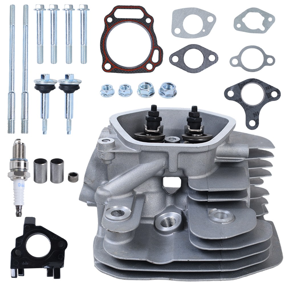 Fully Assembled Engine Cylinder Head w/ Gasket for Honda GX390 13HP GX340 11HP gallery