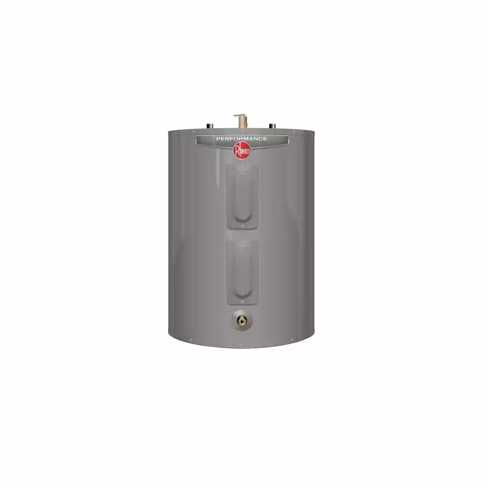Performance 28 Gal. 3800-Watt Elements Short Electric Water Heater with 6-Year T