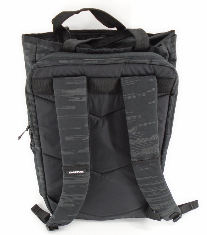 Dakine Barrel Pack 25L Laptop Backpack Black Flash Reflective 2