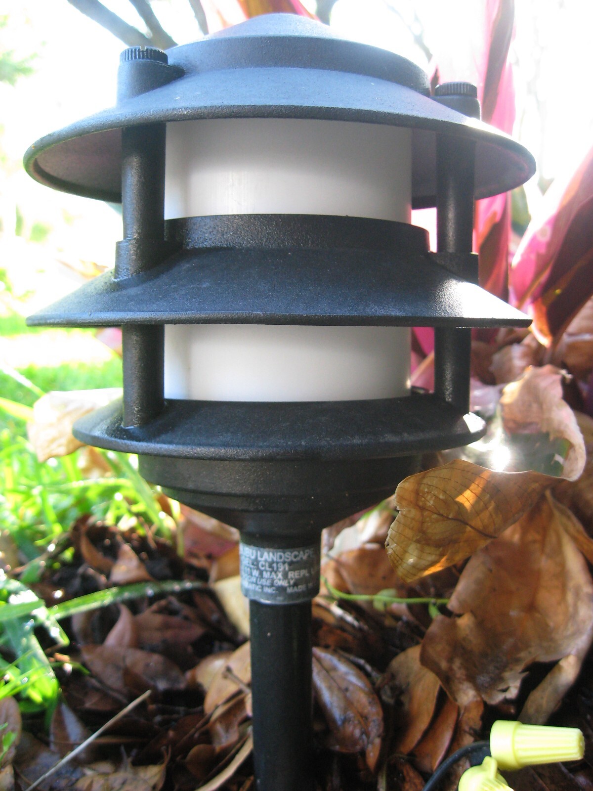 Replacement Frosted Plastic Lens 3 PACK for 3 Tier Metal Malibu Hampton Paradise gallery