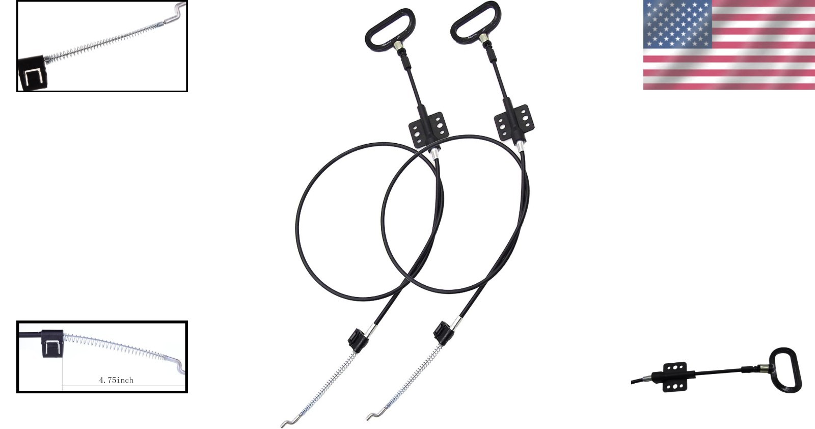 Universal Recliner Release Cable Set – Easy Replacement for Most Major Brands gallery