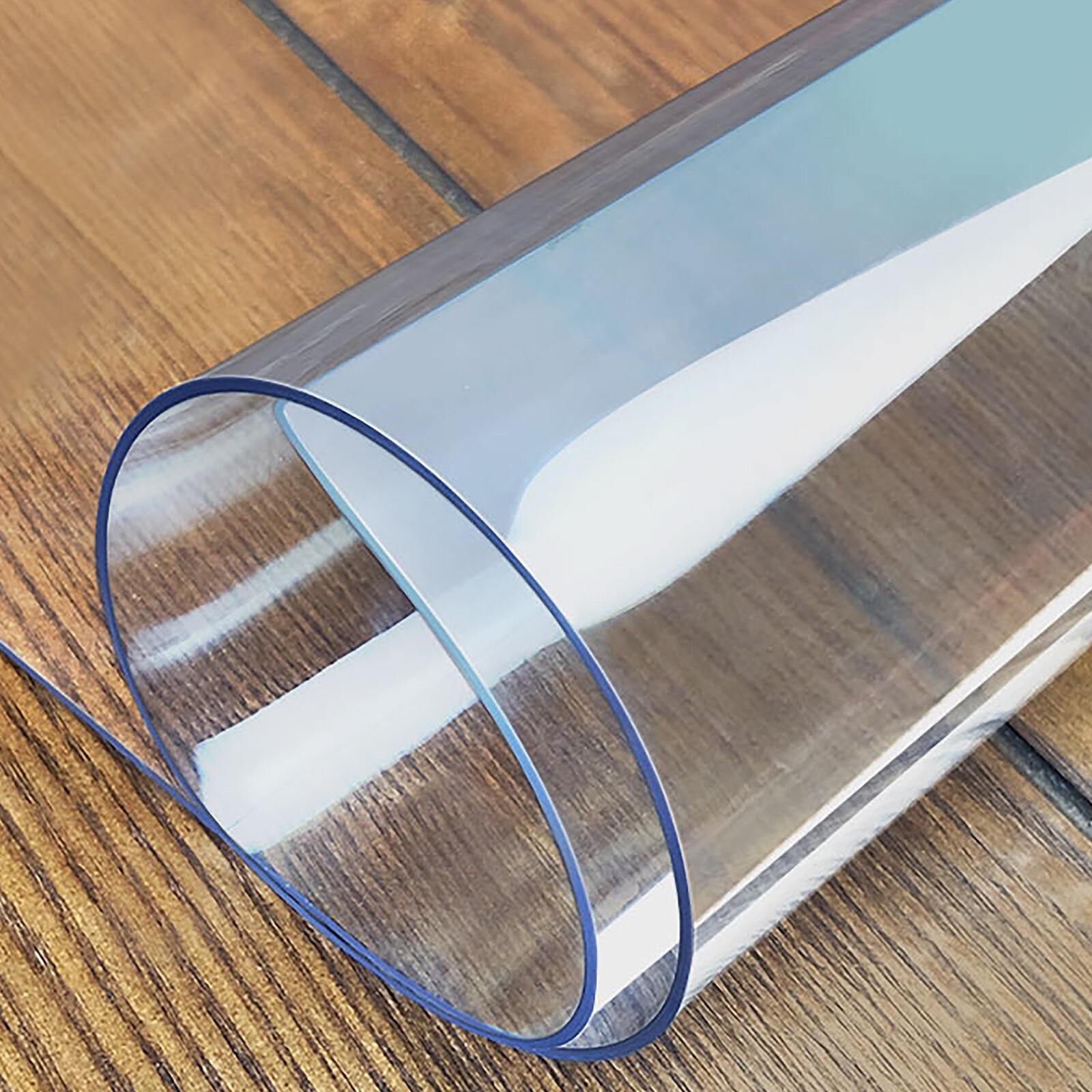 VEVOR 42" x 84" PVC Tablecloth Protector Cover Waterproof Clear Plastic Desk gallery