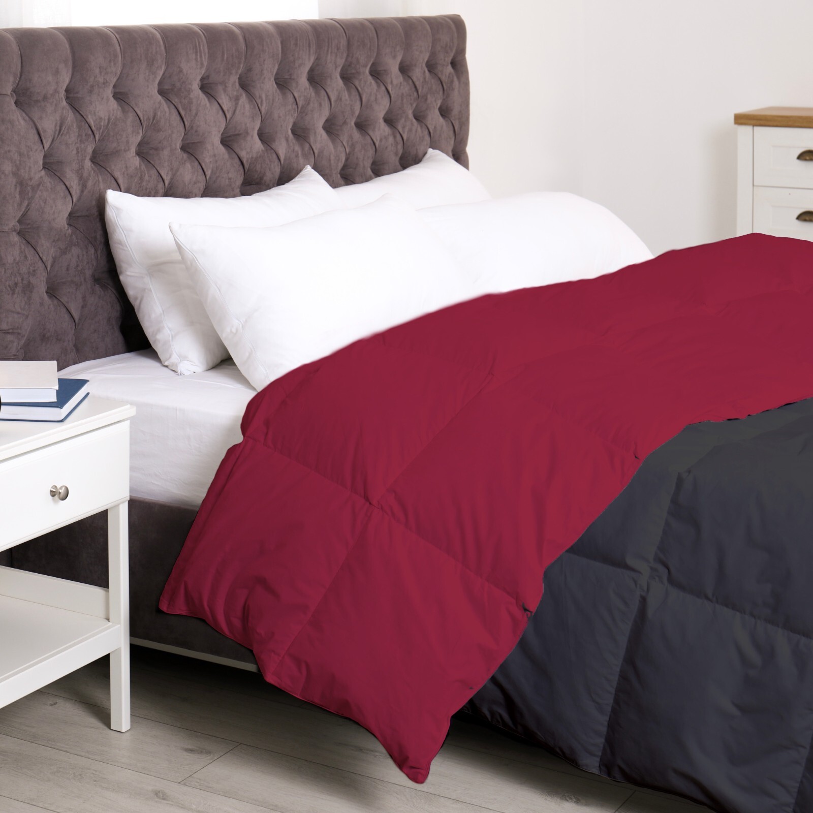 Sacred Thread All Season Reversible Bamboo Comforter - Soft, Lightweight, Cool gallery