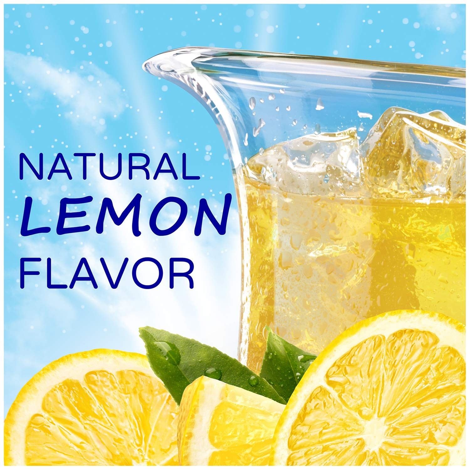 Crystal Light Natural Lemonade 16 Pitcher Packs Makes 32 Quarts- Pack of 1 - NEW gallery