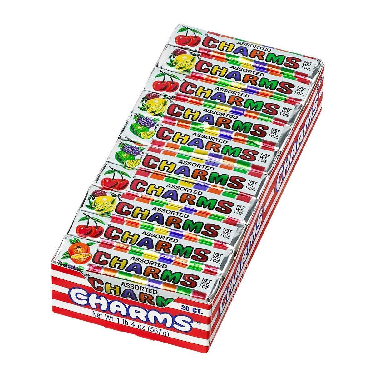 Charms Squares, Assorted Fruit Flavors, 20 Count (Pack of 1) gallery
