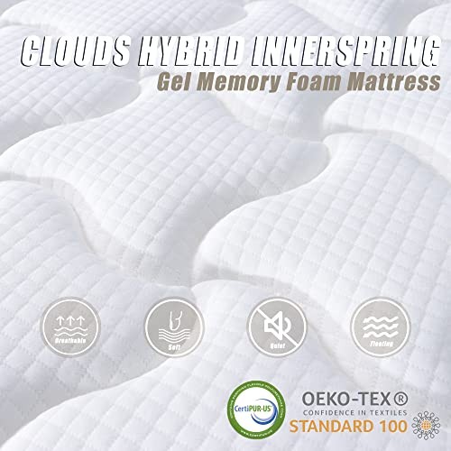 FLEXPEDIC DEEP SLEEP QUEEN MATTRESS 10 INCH IN A BOX CLOUD MATTRESS P2203323 gallery