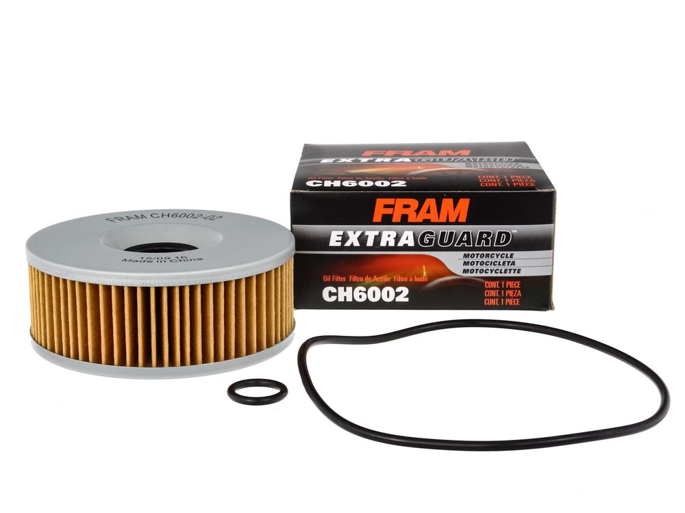 Extra Guard CH6002 Motorcycle/ATV Replacement Oil Filter, Fits Select One Size