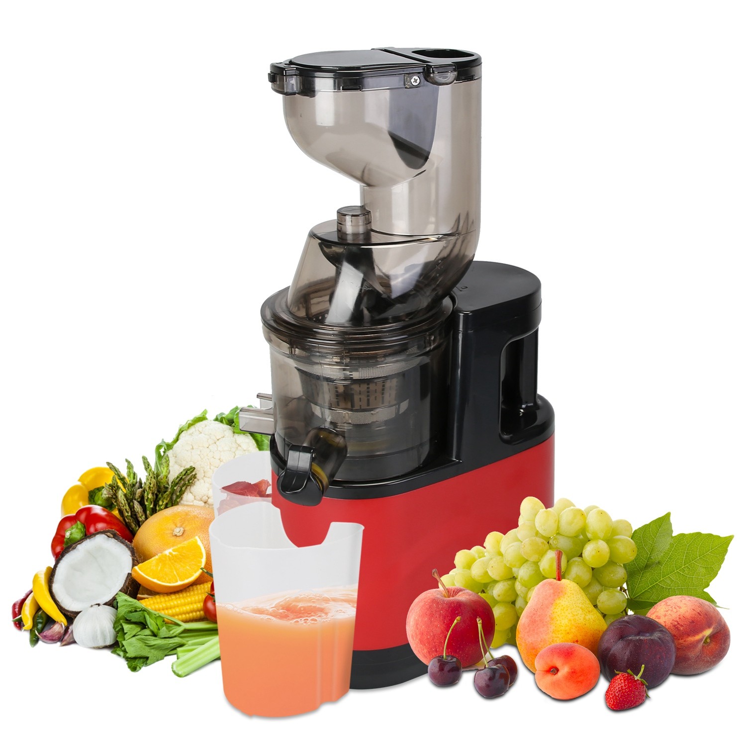 Cold Press Juicer Machine 300W Electric Slow Masticating f/ Whole Vegetable gallery