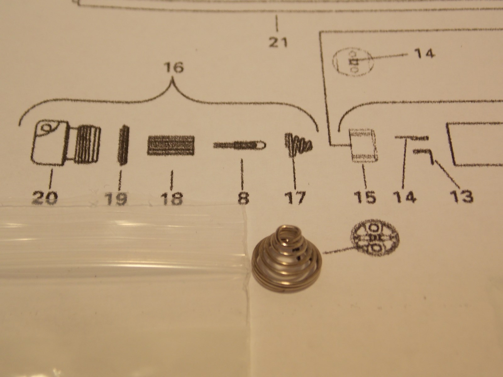 4 Pack AA Mini Maglite Replacement Battery Contact Spring # 108-000-044 gallery