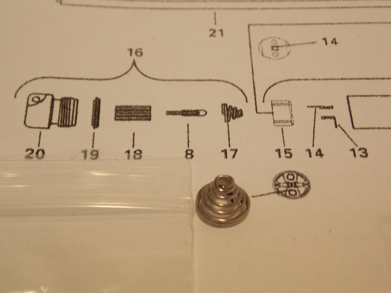 4 Pack AA Mini Maglite Replacement Battery Contact Spring # 108-000-044 gallery