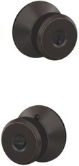 Schlage Bowery Keyed Entry Panic Proof Door Knob Set – F51A BWE
