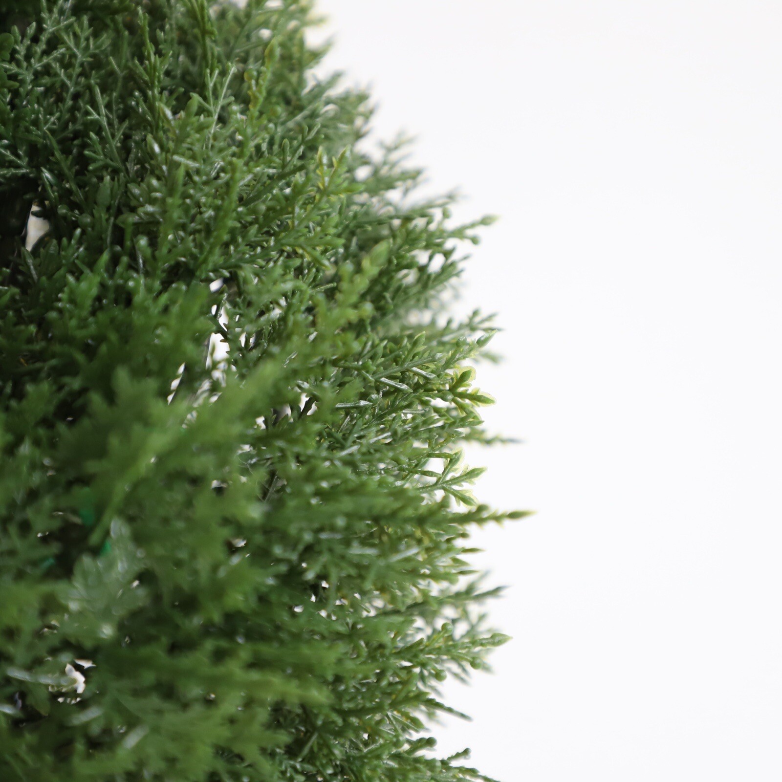 4ft Artificial Cedar Spiral Topiary Tree UV (Indoor/Outdoor). Retail $173 gallery