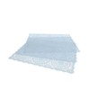 Crocheted Doily Style Placemats 18" x 12" in Blue, Coated in Clear PVC, Set of 4 gallery
