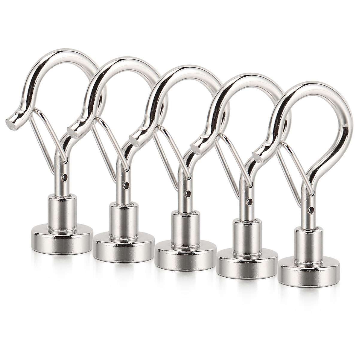 Magnetic Hooks, Dia Strong Heavy Duty Neodymium Magnet Clamping Magnet Hooks USA gallery