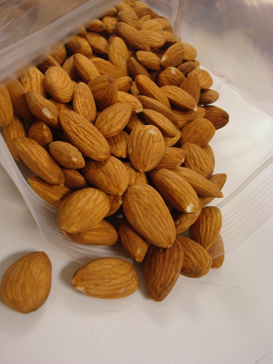 Shelled Raw Almonds NOT PIECES Fresh Resealable Bag 11 oz. to 25 lbs.AgroSun gallery